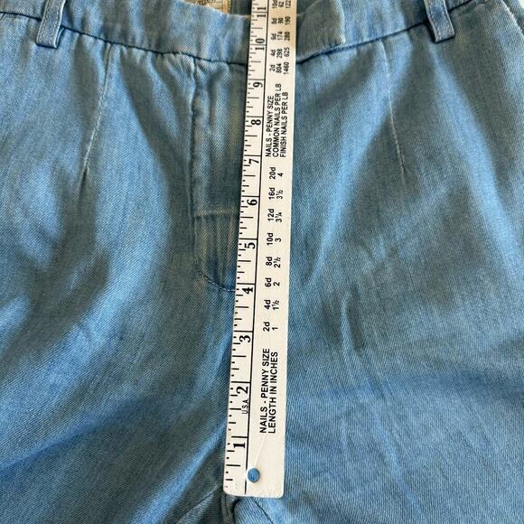 Current Elliot High‎ Rise Wide Leg Denim Jean Trousers Size 29 - Picture 10 of 11